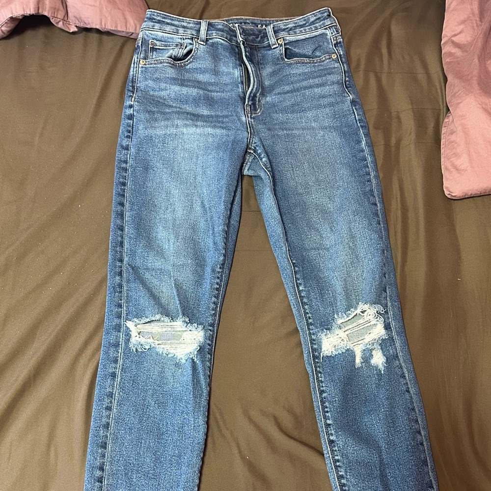 American Eagle Stretch Mom Jean size 2 long